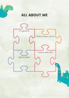 Rainbow All About Me Back to School Pack A4 version