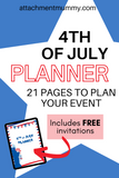 4th of July Party Planner