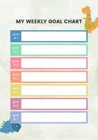Rainbow All About Me Back to School Pack A4 version