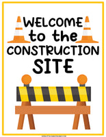 Construction Site Pretend Play Set
