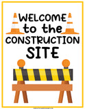 Construction Site Pretend Play Set