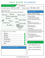 Homeschool Unit Study Planner Kit