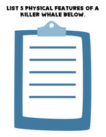 Killer Whales Unit Study
