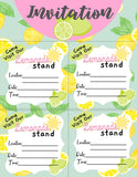 Lemonade Stand Kit - Complete Printables Pack
