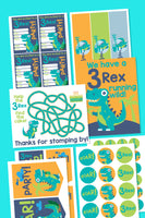 3 Rex Birthday Party Kit