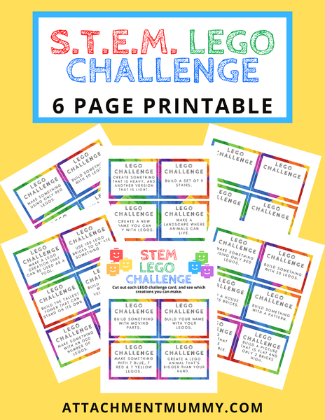 28 Day STEM LEGO Building Challenge