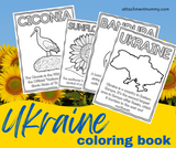 Ukraine Colouring Book