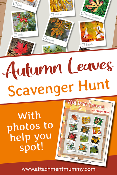 Autumn Leaves Scavenger Hunt